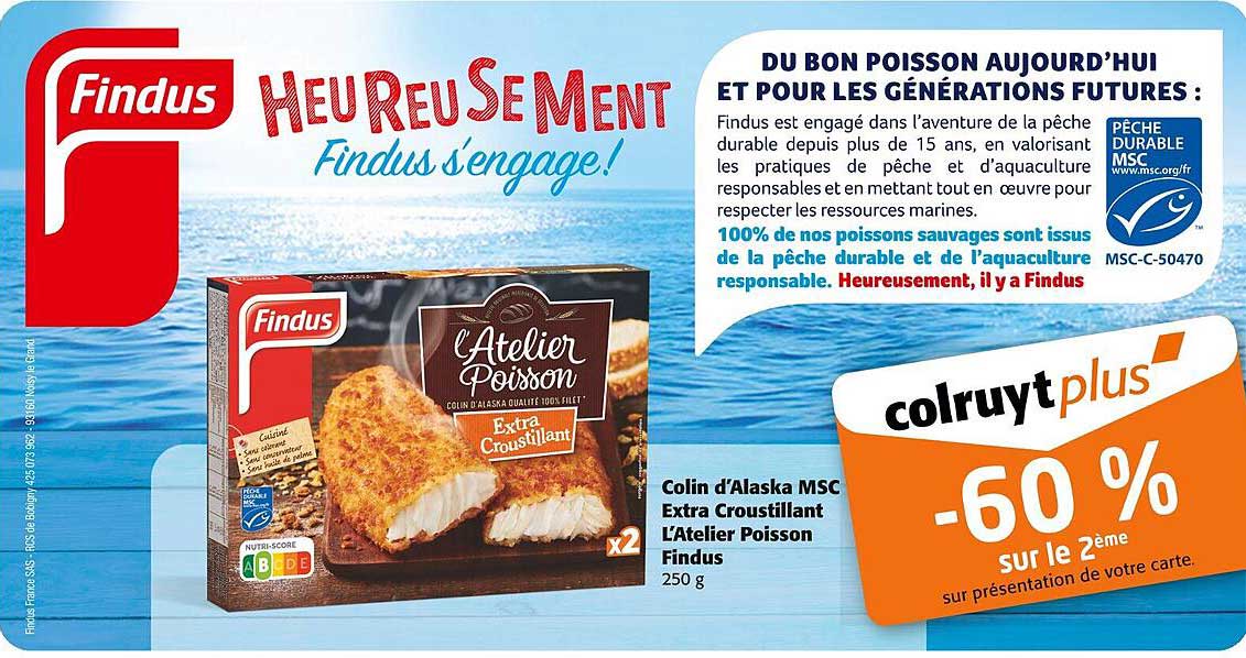 Colin d'Alaska MSC Extra Croustillant L'Atelier Poisson