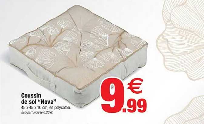 Coussin de sol “Nova”