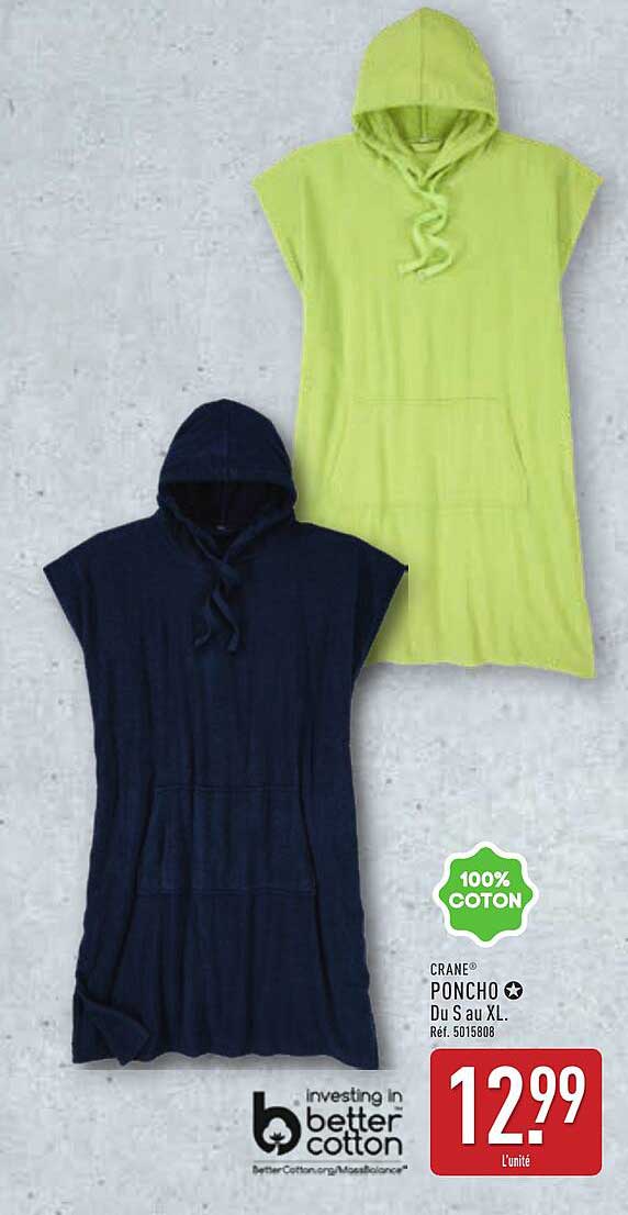 CRANE® PONCHO Du S au XL.