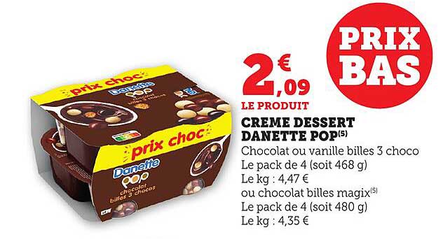 CREME DESSERT DANETTE POP