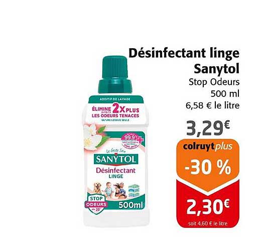 Désinfectant linge Sanytol