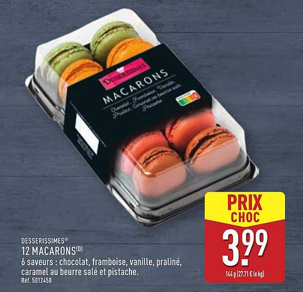 DESSERISSIMES® 12 MACARONS