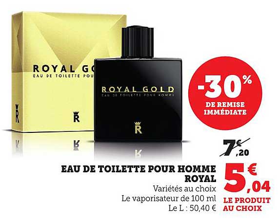 EAU DE TOILETTE POUR HOMME ROYAL