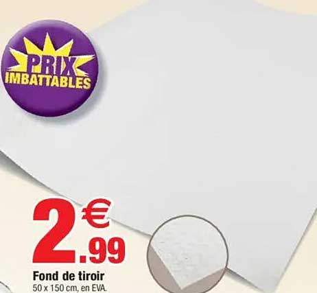 Fond de tiroir