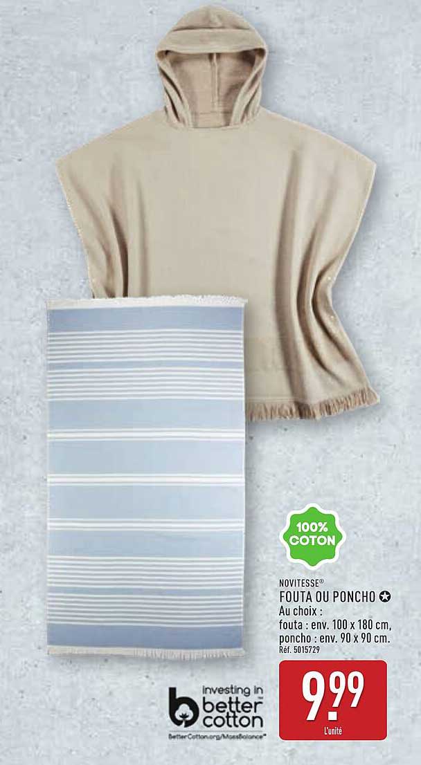 FOUTA OU PONCHO
