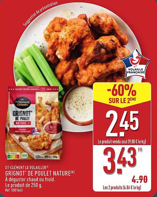 Grignot' de Poulet Nature