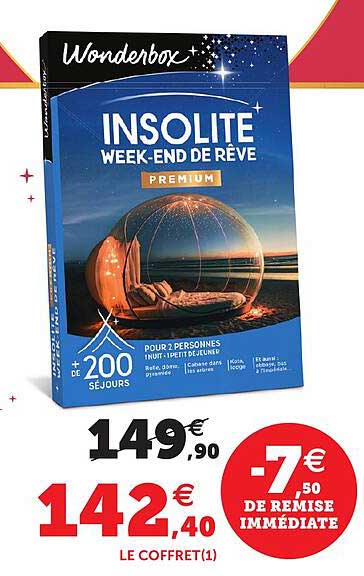 INSOLITE WEEK-END DE RÊVE PREMIUM