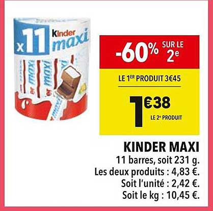 KINDER MAXI