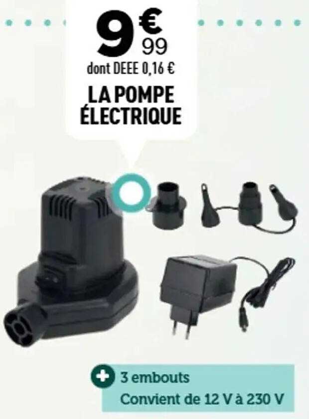 LA POMPE ÉLECTRIQUE