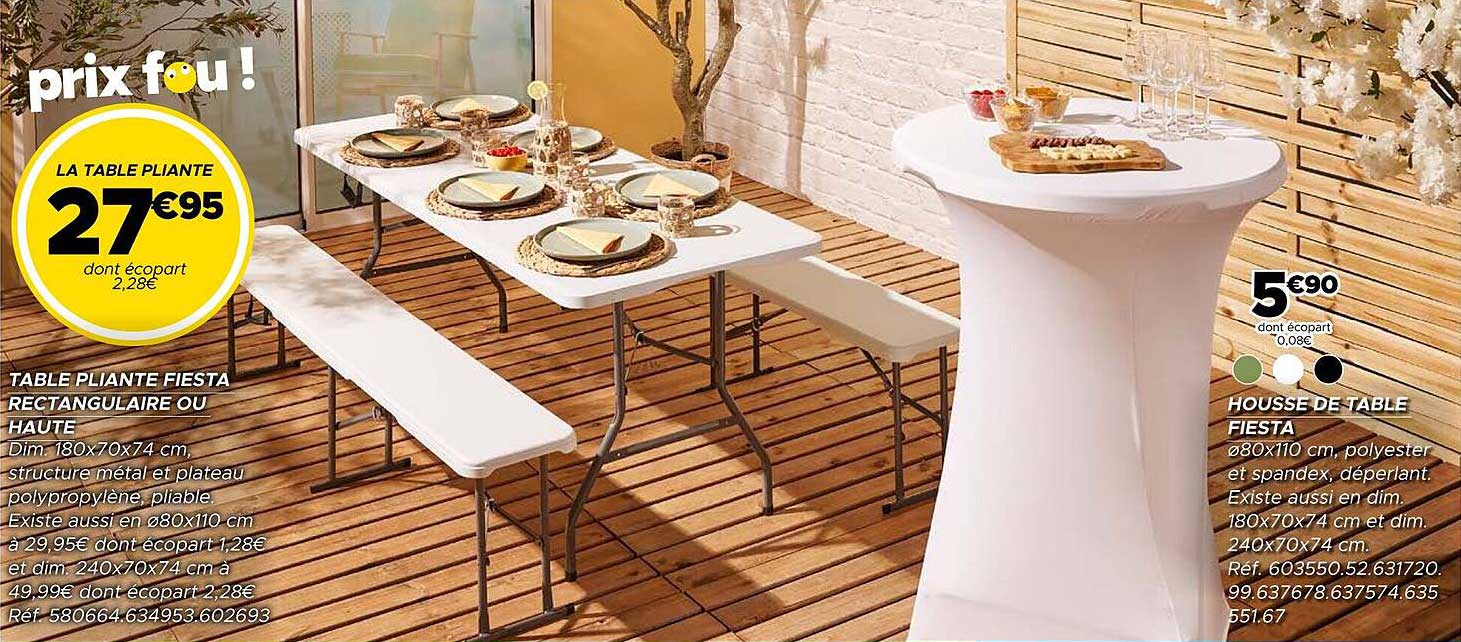 LA TABLE PLANTE