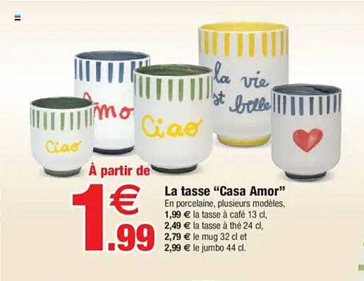 La tasse “Casa Amor”