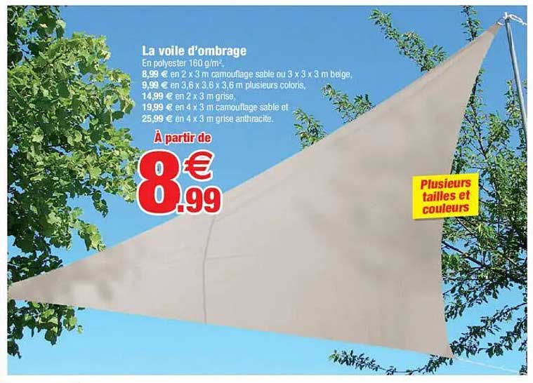 La voile d'ombrage