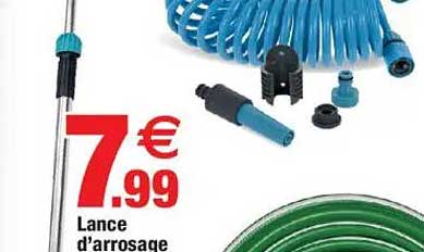 Lance d'arrosage