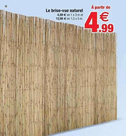 Le brise-vue naturel