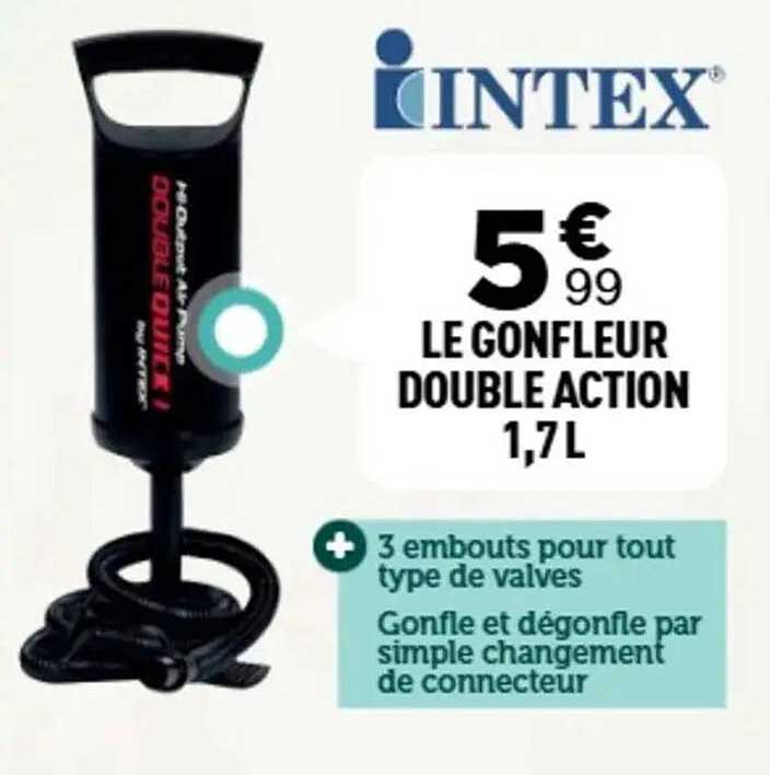 LE GONFLEUR DOUBLE ACTION 1,7 L