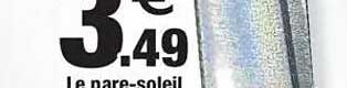 Le pare-soleil