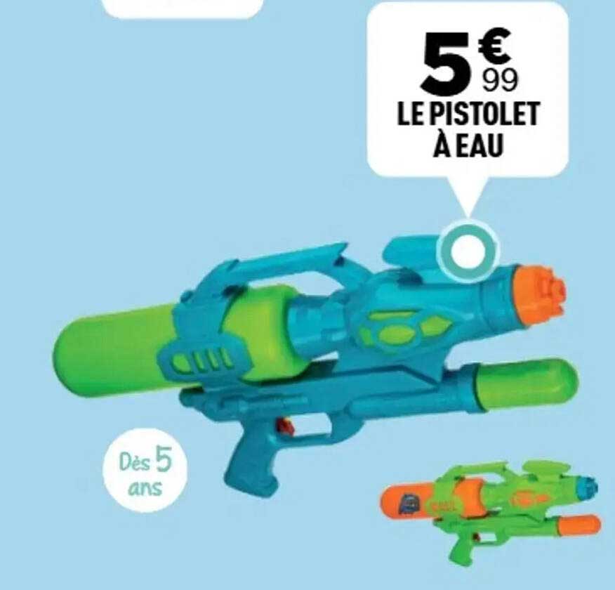 LE PISTOLET À EAU