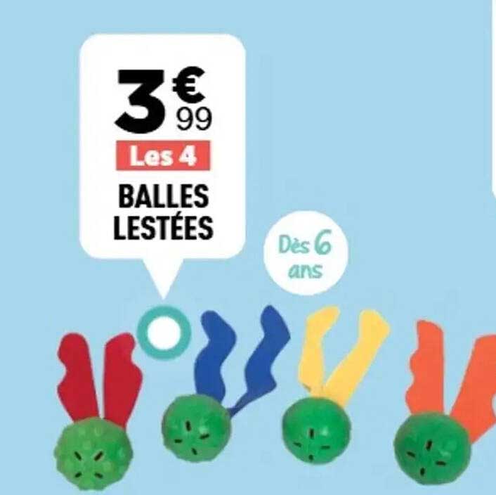 Les 4 BALLES LESTÉES