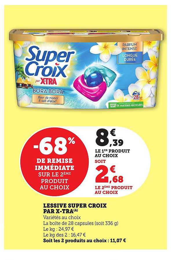 LESSIVE SUPER CROIX PAR X-TRA