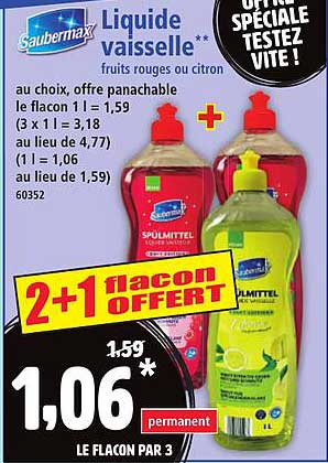 Liquide vaisselle