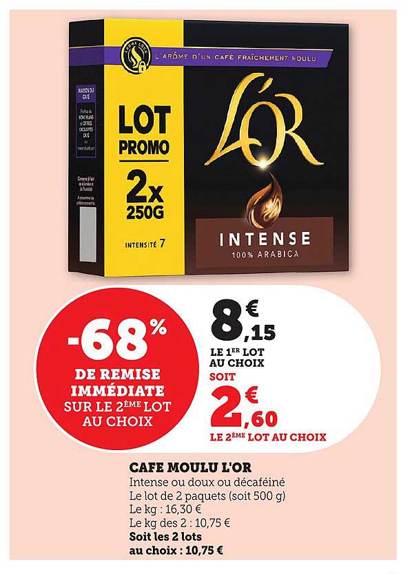 LOT PROMO 2x250G
