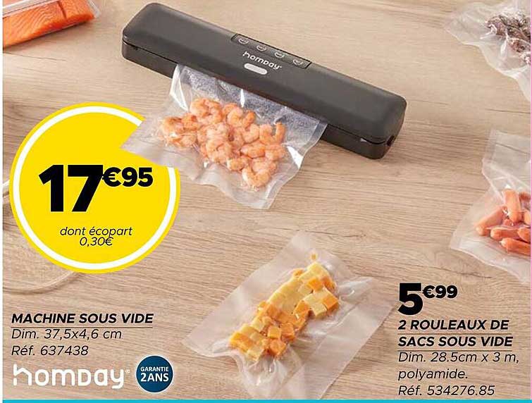 MACHINE SOUS VIDE