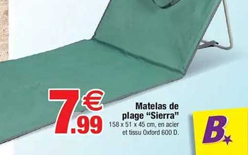 Matelas de plage “Sierra”