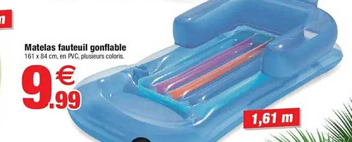Matelas fauteuil gonflable
