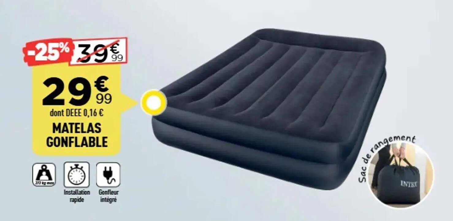 MATELAS GONFLABLE