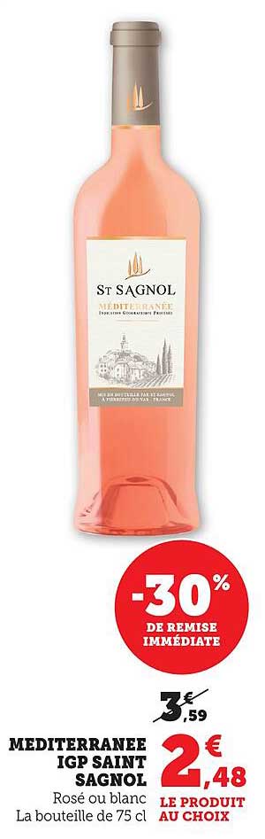 MEDIERRANEE IGP SAINT SAGNOL