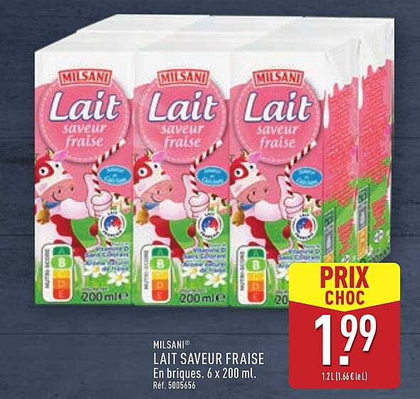 MILSANİ® LAIT SAVEUR FRAISE
