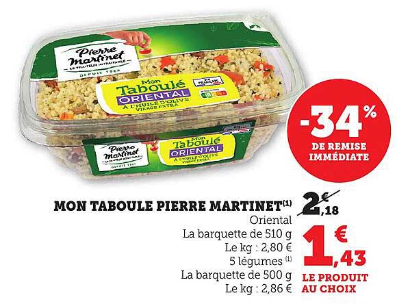 MON TABOULE PIERRE MARTINET