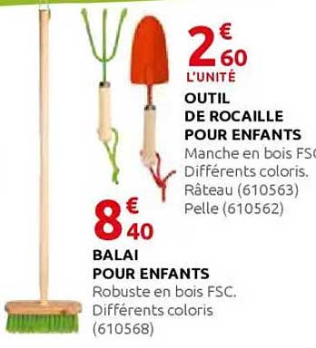 OUTIL DE ROCAILLE POUR ENFANTS