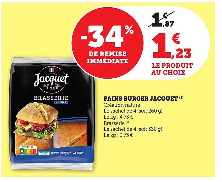 PAINS BURGER JACQUET