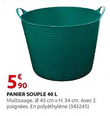 PANIER SOUPLE 40 L