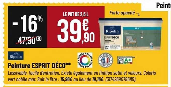 Peinture ESPRIT DÉCO**