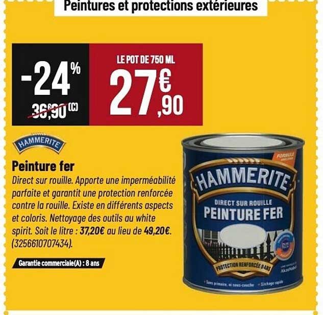 Peinture fer