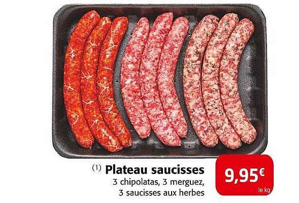 Plateau saucisses