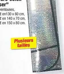 Plusieurs tailles