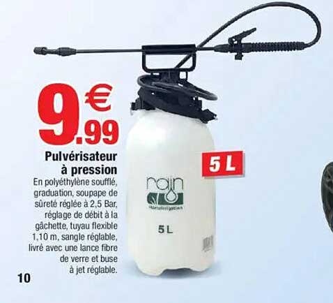 Pulvérisateur à pression
