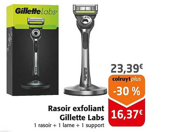 Rasoir exfoliant Gillette Labs