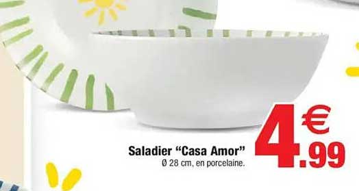 Saladier "Casa Amor"