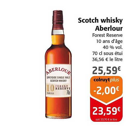 Scotch whisky Aberlour