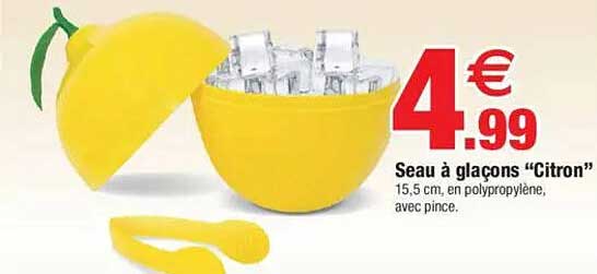 Seau à glaçons “Citron”