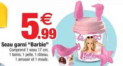 Seau garni "Barbie"