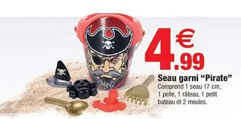 Seau garni "Pirate"