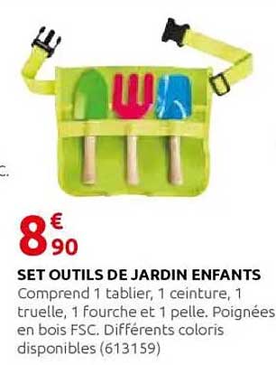 SET OUTILS DE JARDIN ENFANTS