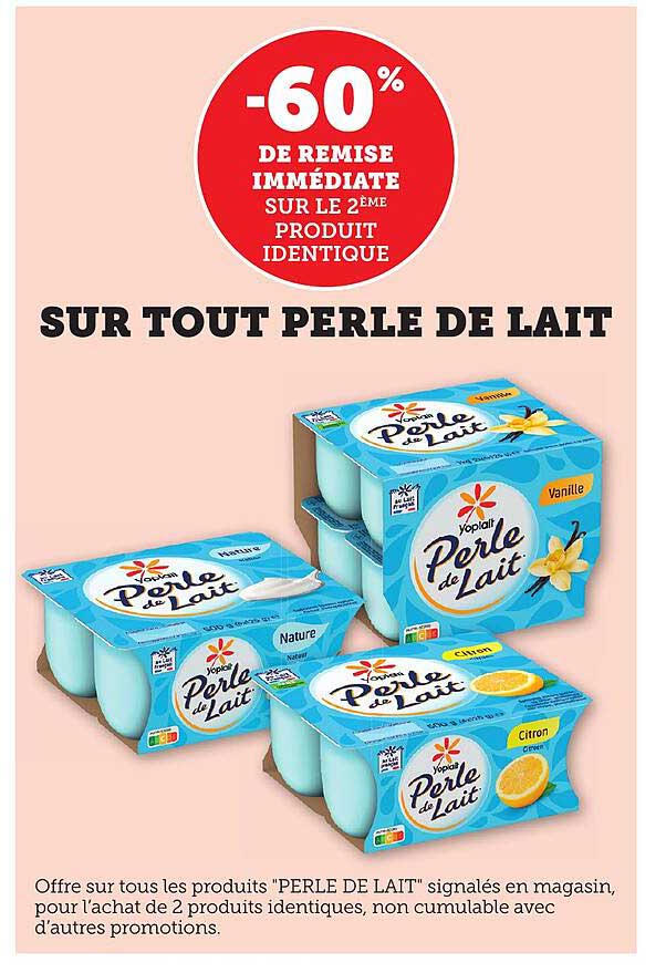 SUR TOUT PERLE DE LAIT