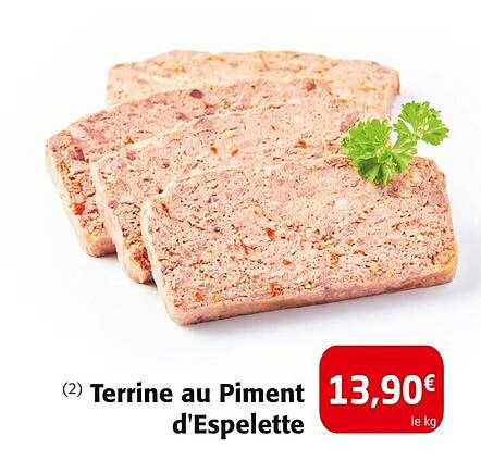Terrine au Piment d'Espelette