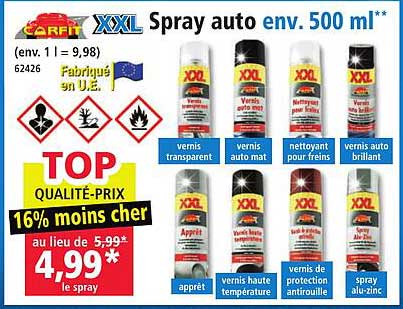 TOP QUALITÉ-PRIX 16% moins cher
